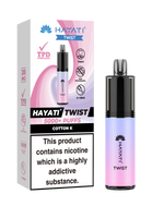 Load image into Gallery viewer, Cotton Candy Hayati Twist 5000 Disposable Pod Kit