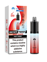 Load image into Gallery viewer, Fizzy Cherry Hayati Twist 5000 Disposable Pod Kit