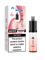 Load image into Gallery viewer, Juicy Peach Hayati Twist 5000 Disposable Pod Kit