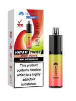 Load image into Gallery viewer, Kiwi Watermelon Hayati Twist 5000 Disposable Pod Kit
