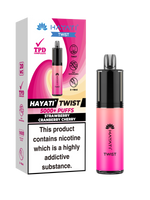 Load image into Gallery viewer, Strawberry Cranberry cherry Hayati Twist 5000 Disposable Pod Kit