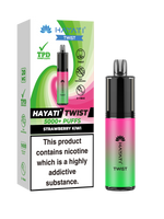 Load image into Gallery viewer, Strawberry Kiwi Hayati Twist 5000 Disposable Pod Kit
