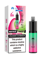Load image into Gallery viewer, Strawberry Watermelon Hayati Twist 5000 Disposable Pod Kit