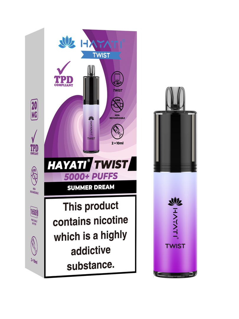 Summer Dream Hayati Twist 5000 Disposable Pod Kit
