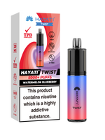 Load image into Gallery viewer, Watermelon Blueberry Hayati Twist 5000 Disposable Pod Kit