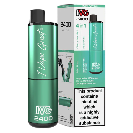 IVG 2400 Menthol Edition IVG 2400 Disposable Device