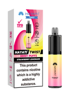 Load image into Gallery viewer, Strawberry Lemonade Hayati Twist 5000 Disposable Pod Kit
