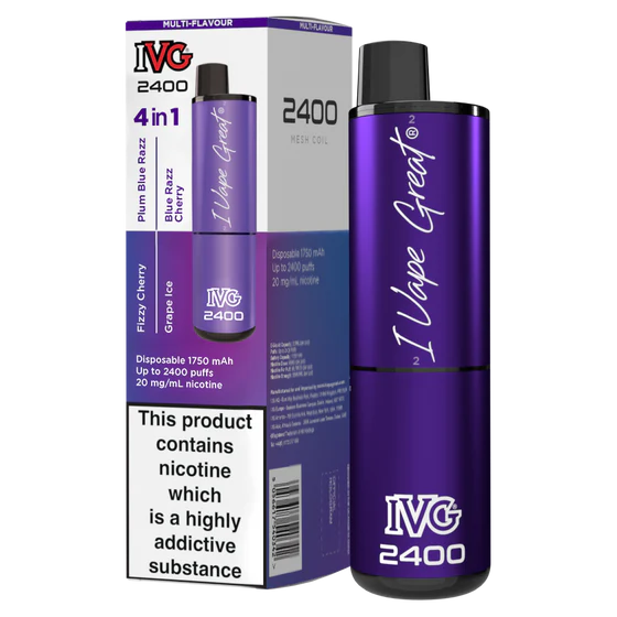 Purple Edition IVG 2400 Disposable Device