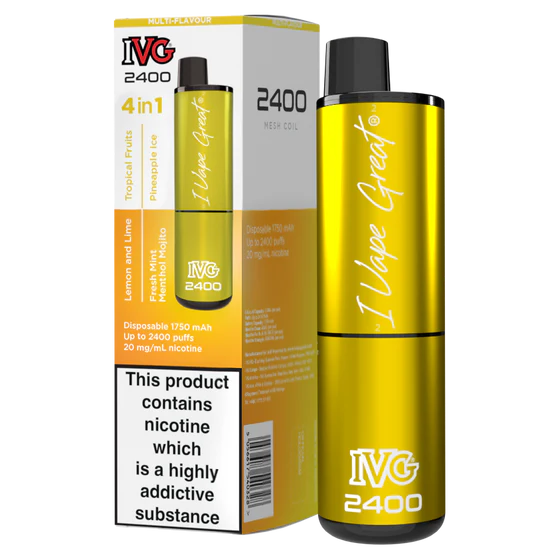 Yellow Edition IVG 2400 Disposable Device