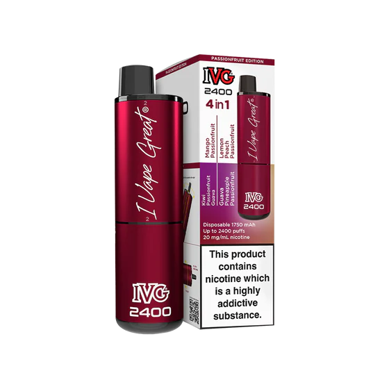 Passionfruit Edition IVG 2400 Disposable Device