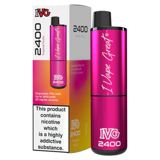 IVG 2400 Tropical Fruits IVG 2400 Disposable Vape