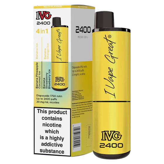 IVG 2400 Banana Edition IVG 2400 Disposable Device