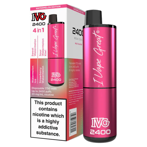 IVG 2400 Watermelon Edition IVG 2400 Disposable Device