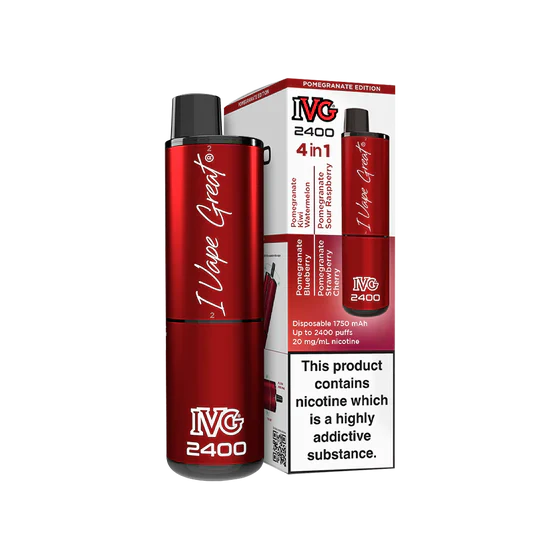 IVG 2400 Pomegranate Edition IVG 2400 Disposable Device